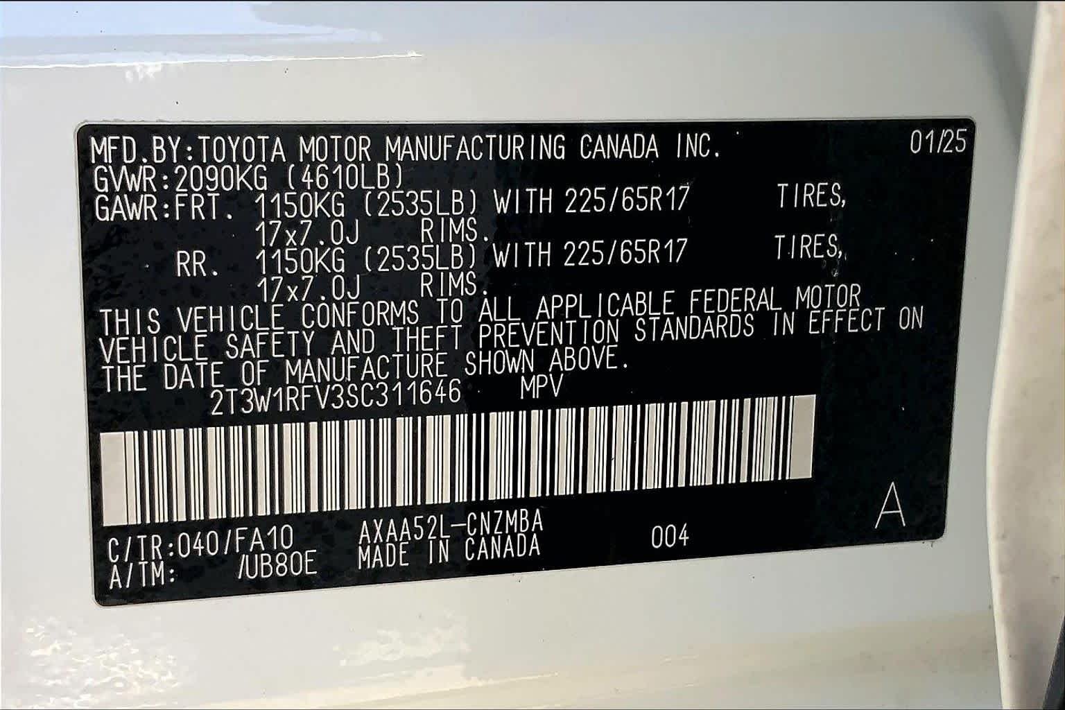 Used 2025 Ice Cap Toyota XLE image 36
