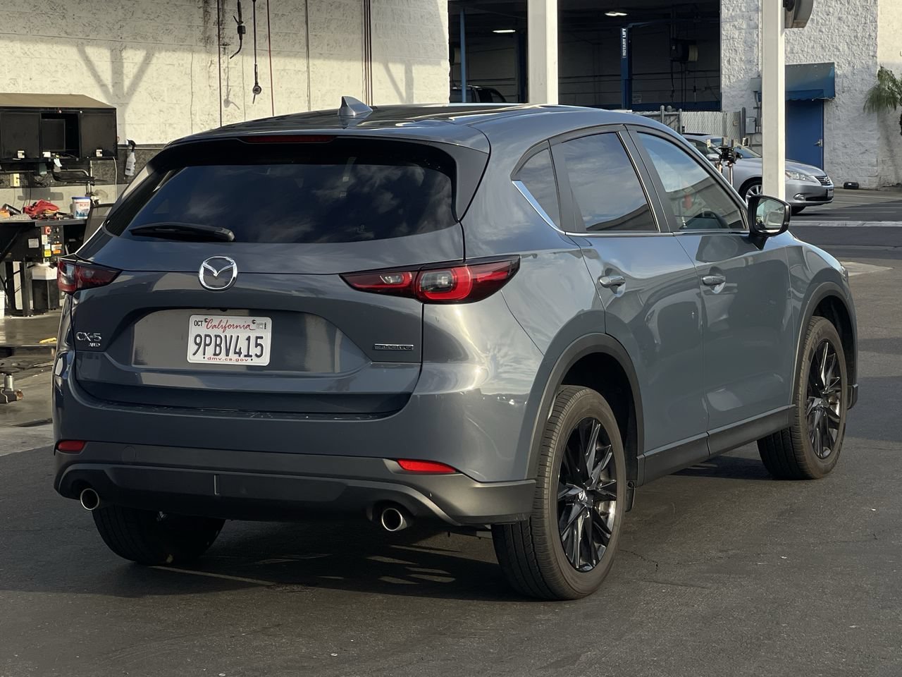 Used 2025 Polymetal Gray Metallic Mazda 2.5 S Carbon Edition image 5