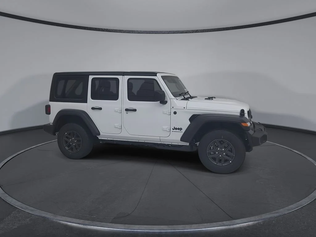 New 2026 Bright White Clearcoat Jeep Sport RHD image 3