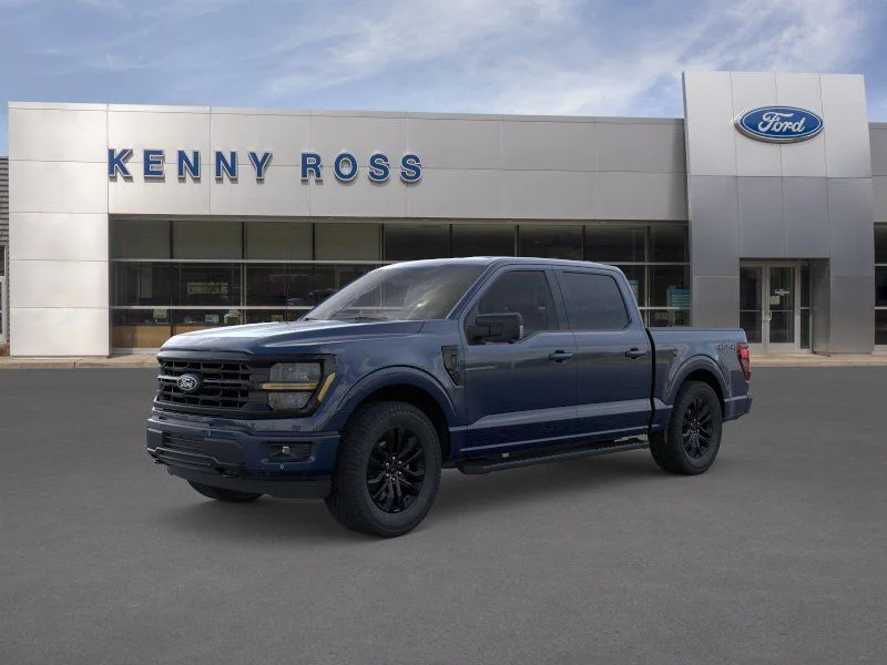 New 2026 Antimatter Blue Metallic Ford XLT image 2