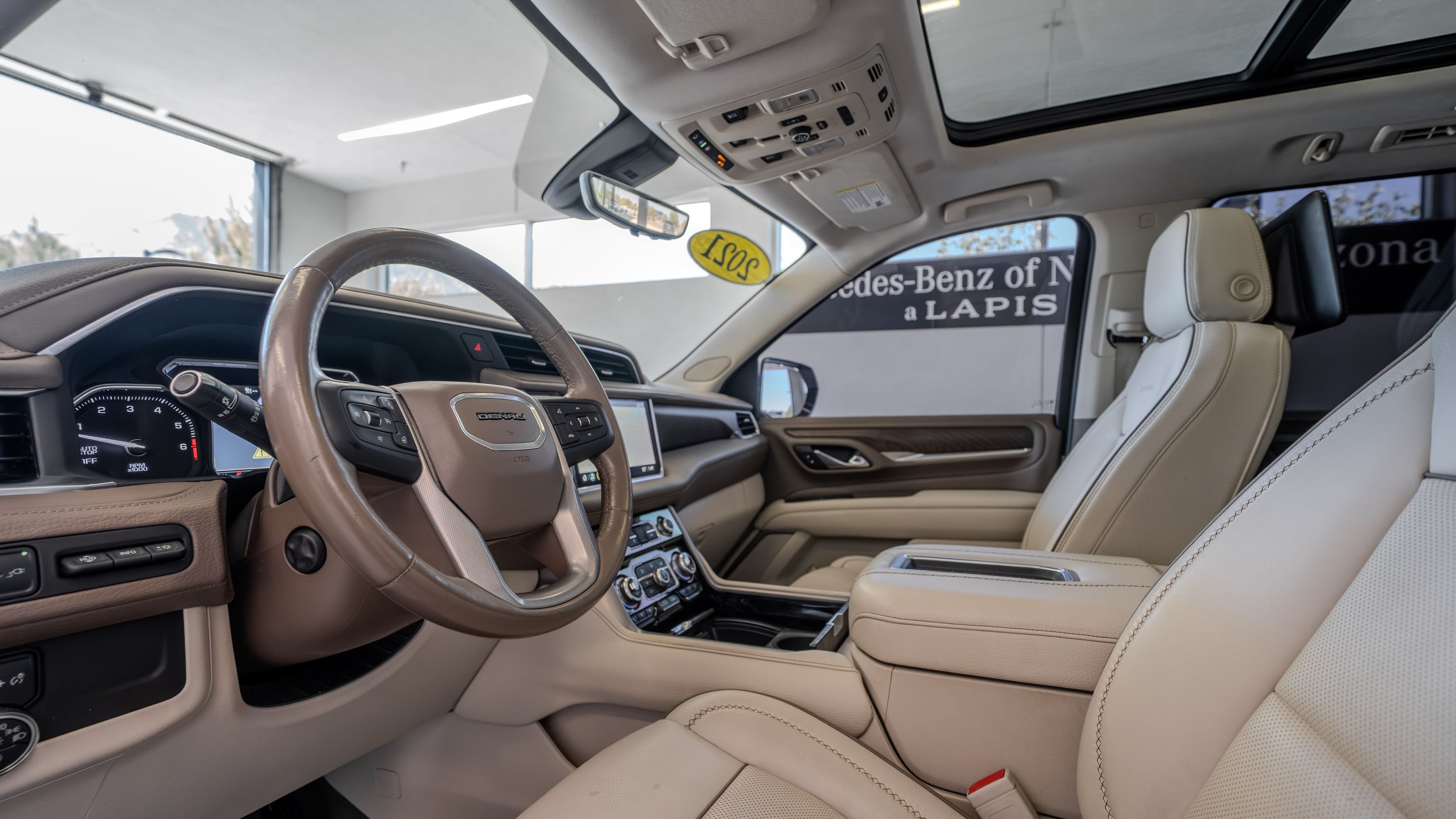 Used 2021 Summit White GMC Denali image 6