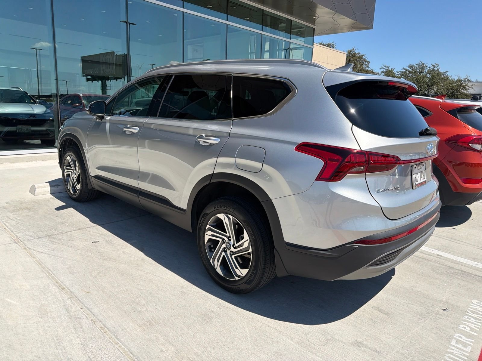 Certified Used 2023 Shimmering Silver Hyundai SEL image 8