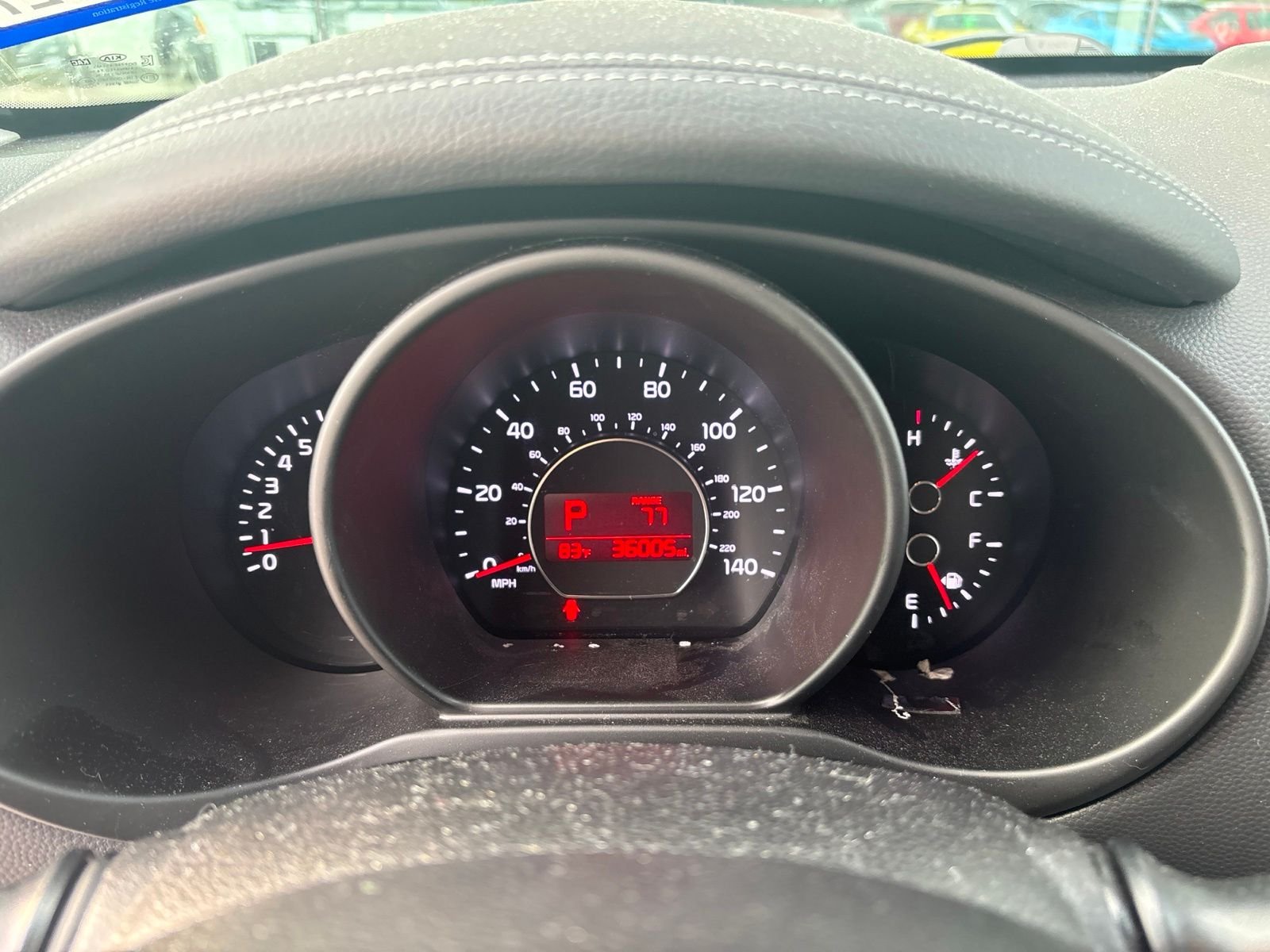 Used 2018 Inferno Red Kia Plus image 7