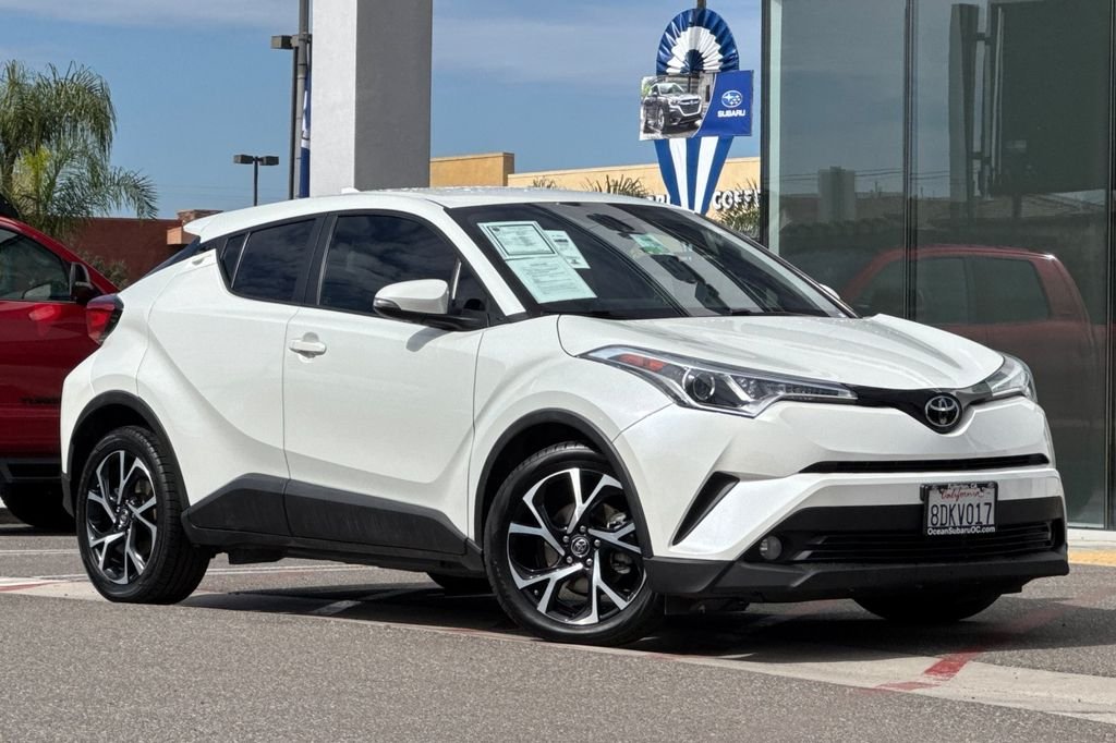 Used 2018 Toyota C-HR XLE Premium with VIN NMTKHMBXXJR042014 for sale in Fullerton, CA