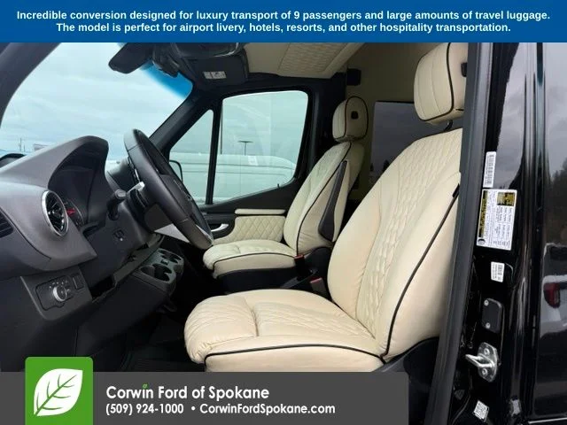 Used 2025 Obsidian Black Metallic Mercedes-Benz Cargo 170 WB image 2