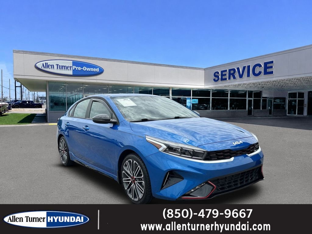 Used 2024 Sporty Blue Kia GT image 1