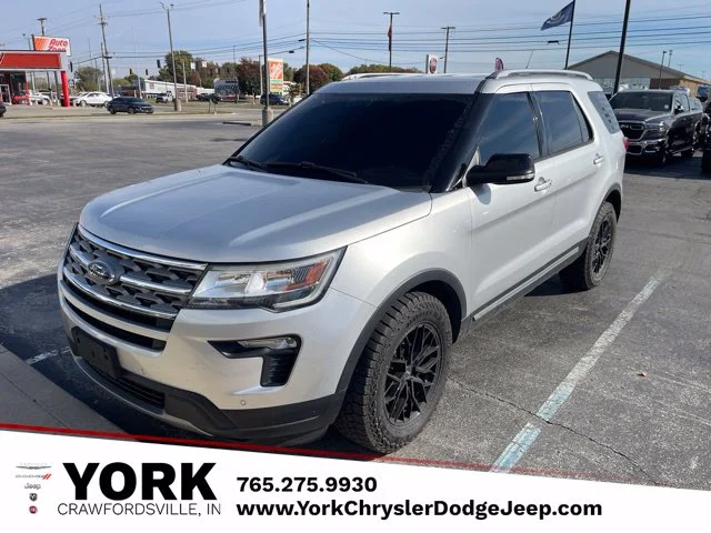 Used 2018 Silver Ford XLT image 1