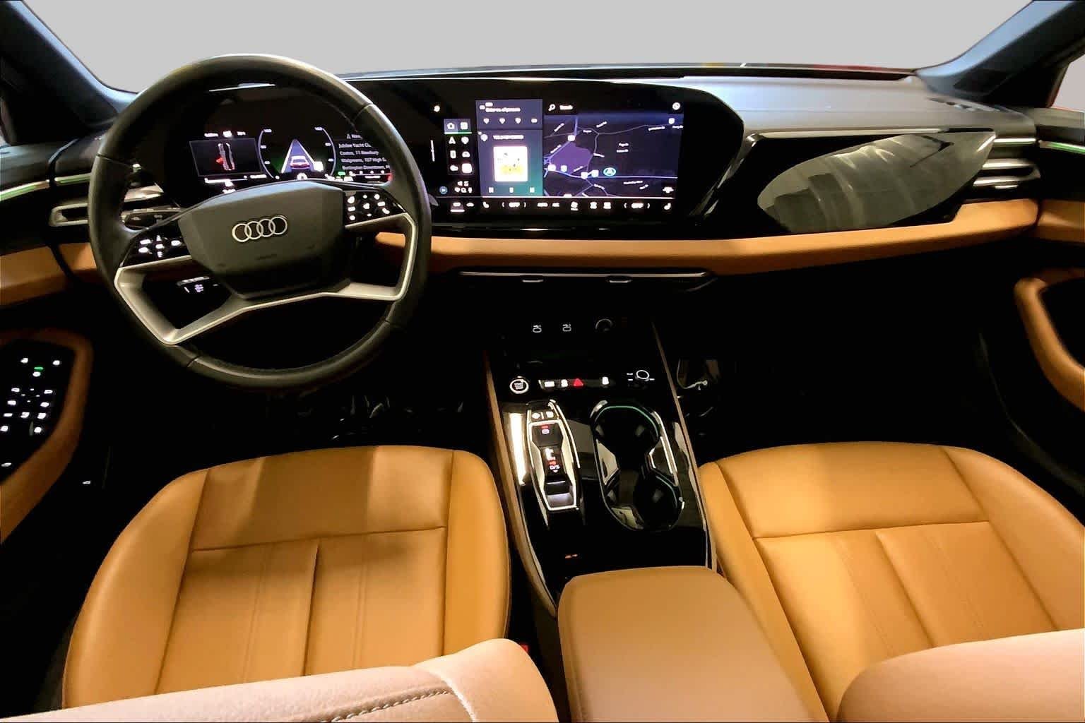 Used 2025 Glacier White Metallic Audi Premium image 16