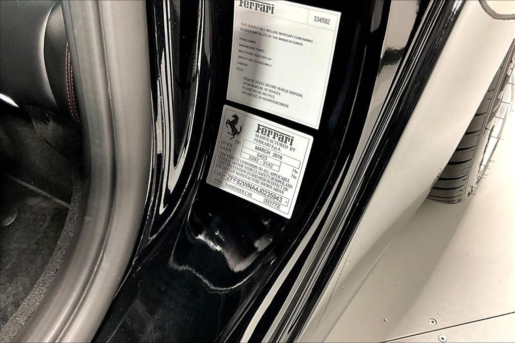 Used 2018 Black Ferrari V12 image 18