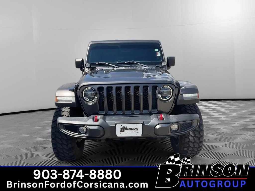 Used 2022 Granite Crystal Clearcoat Metallic Jeep Rubicon image 2
