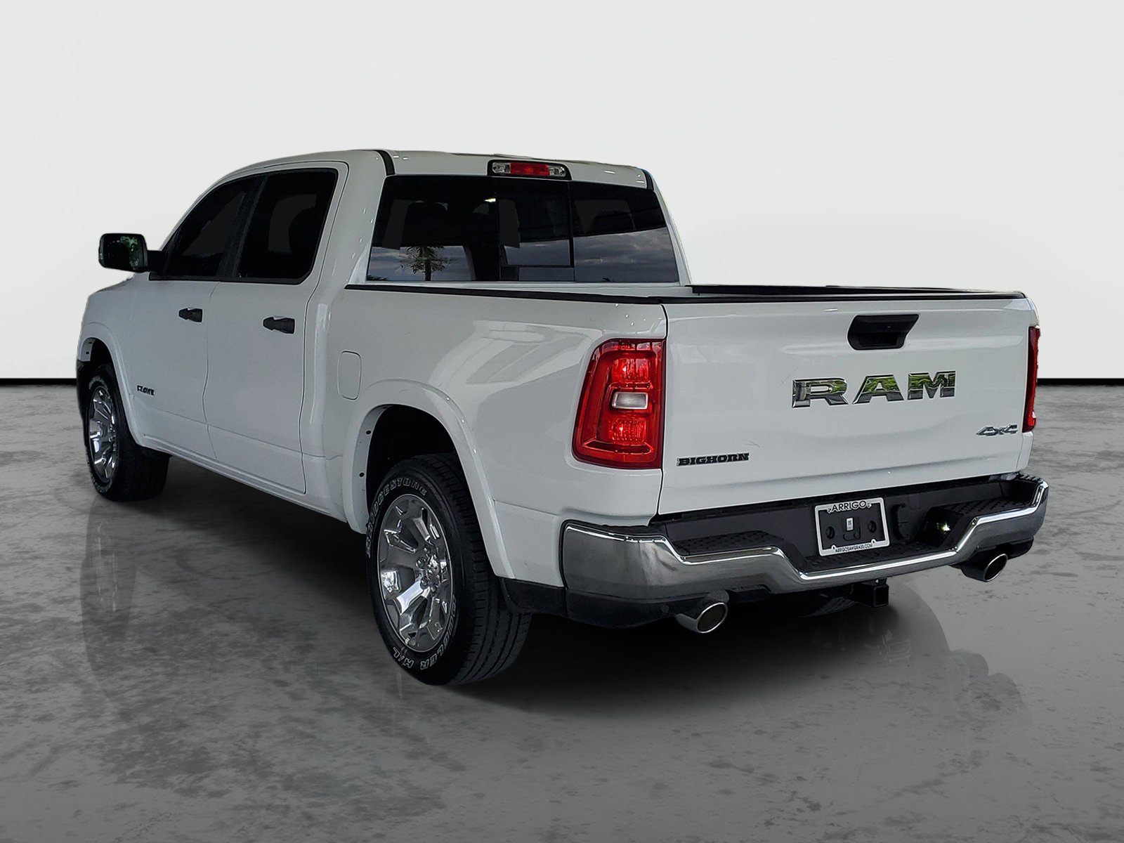 New 2026 Bright White Clear-Coat Exterior Paint RAM Big Horn/Lone Star image 2