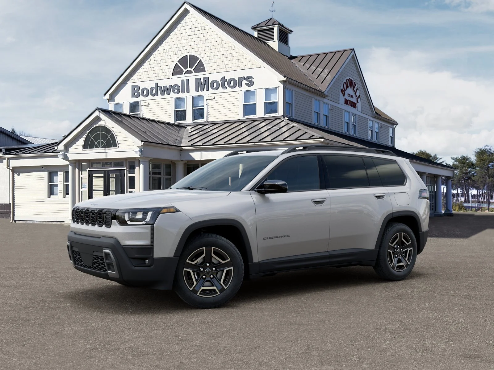 New 2026 Silver Zynith Clear-Coat Exterior Paint Jeep Laredo 4x4 image 28