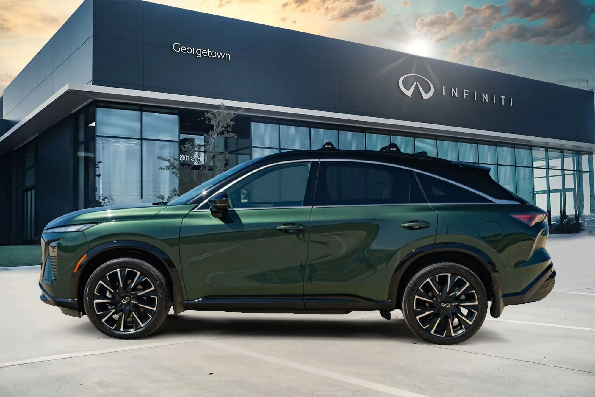 New 2027 2T DEEP EMRD INFINITI Autograph AWD image 7