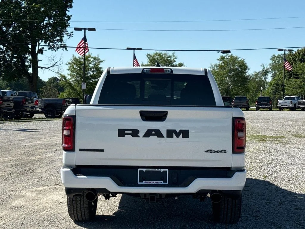 New 2026 Bright White Clear-Coat Exterior Paint RAM Big Horn/Lone Star image 8