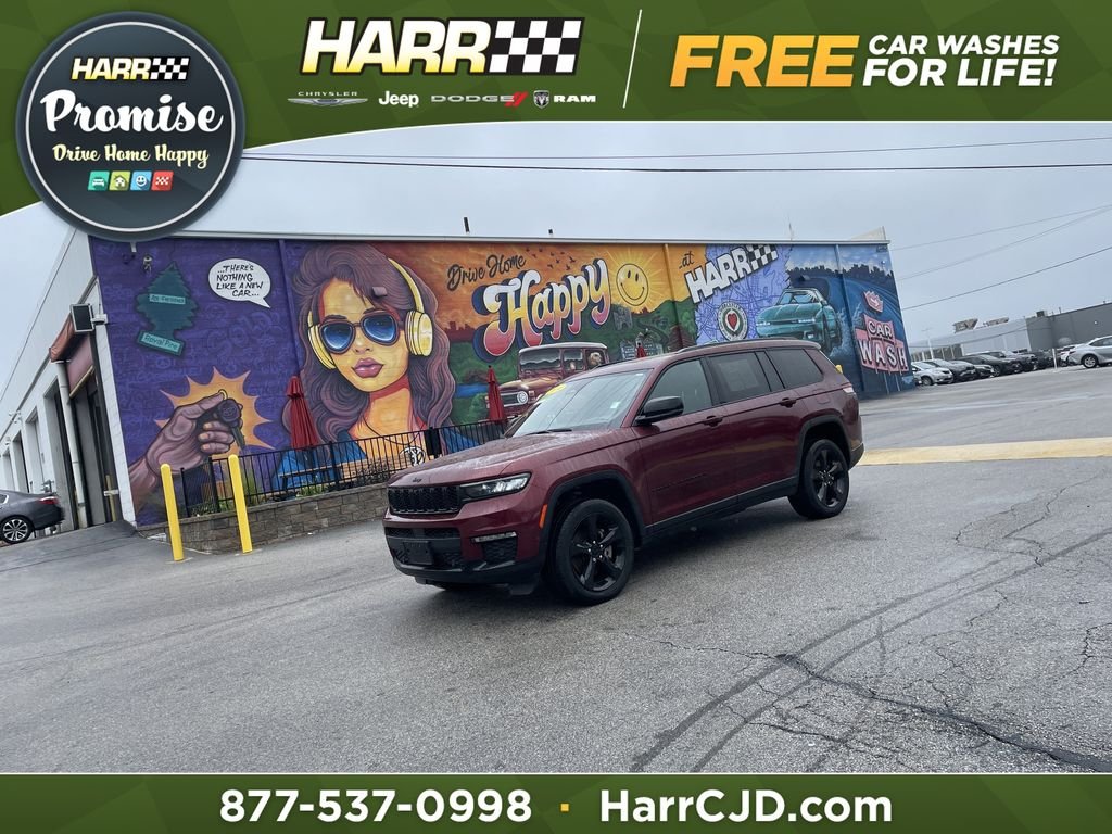 Used 2024 Red Jeep Limited image 1