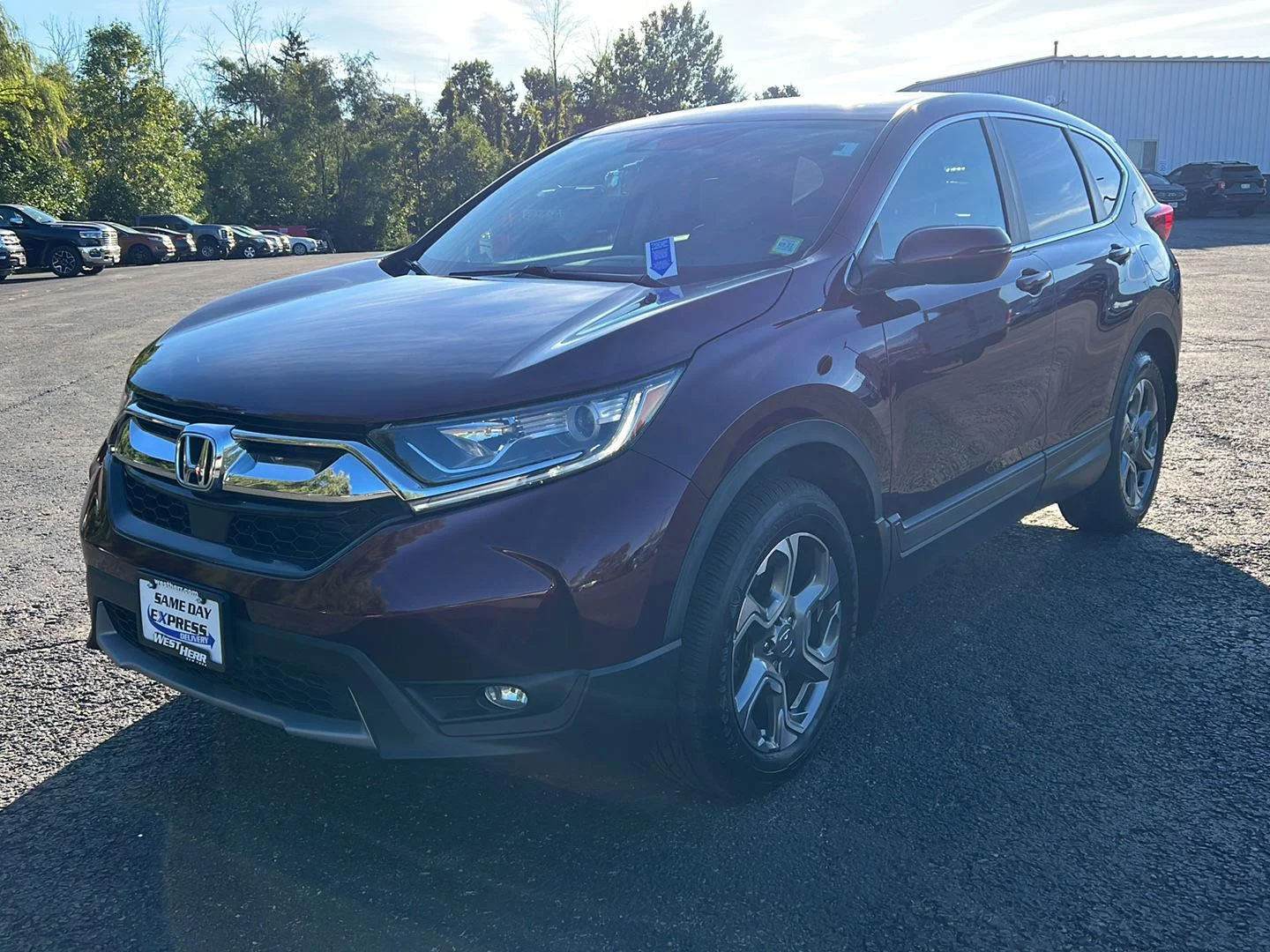 Used 2019 Basque Red Pearl II Honda EX image 18