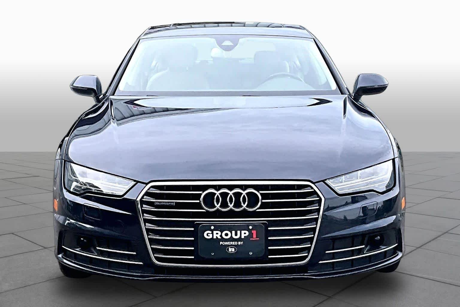 Used 2018 Moonlight Blue Metallic Audi Premium Plus image 4