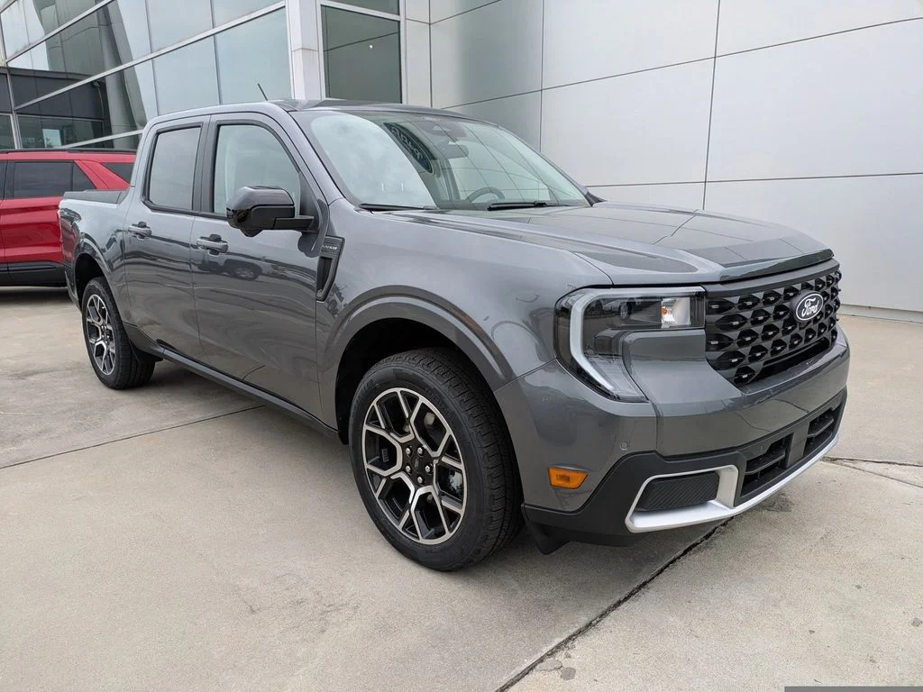New 2026 Carbonized Gray Metallic Ford Lariat image 1