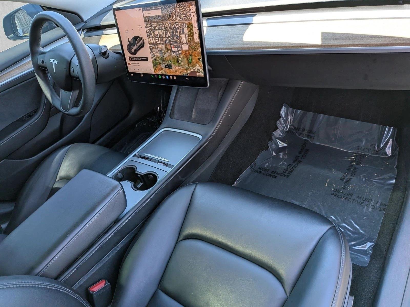 Used 2022 Silver/Gray Tesla Performance image 21