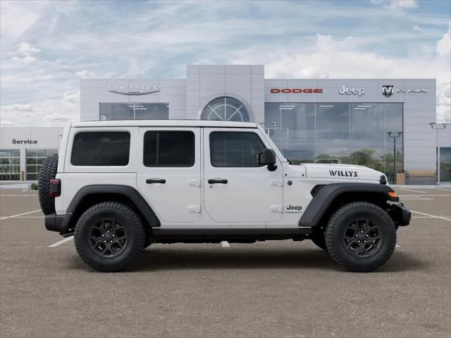 New 2026 Bright White Clear-Coat Exterior Paint Jeep Willys image 48