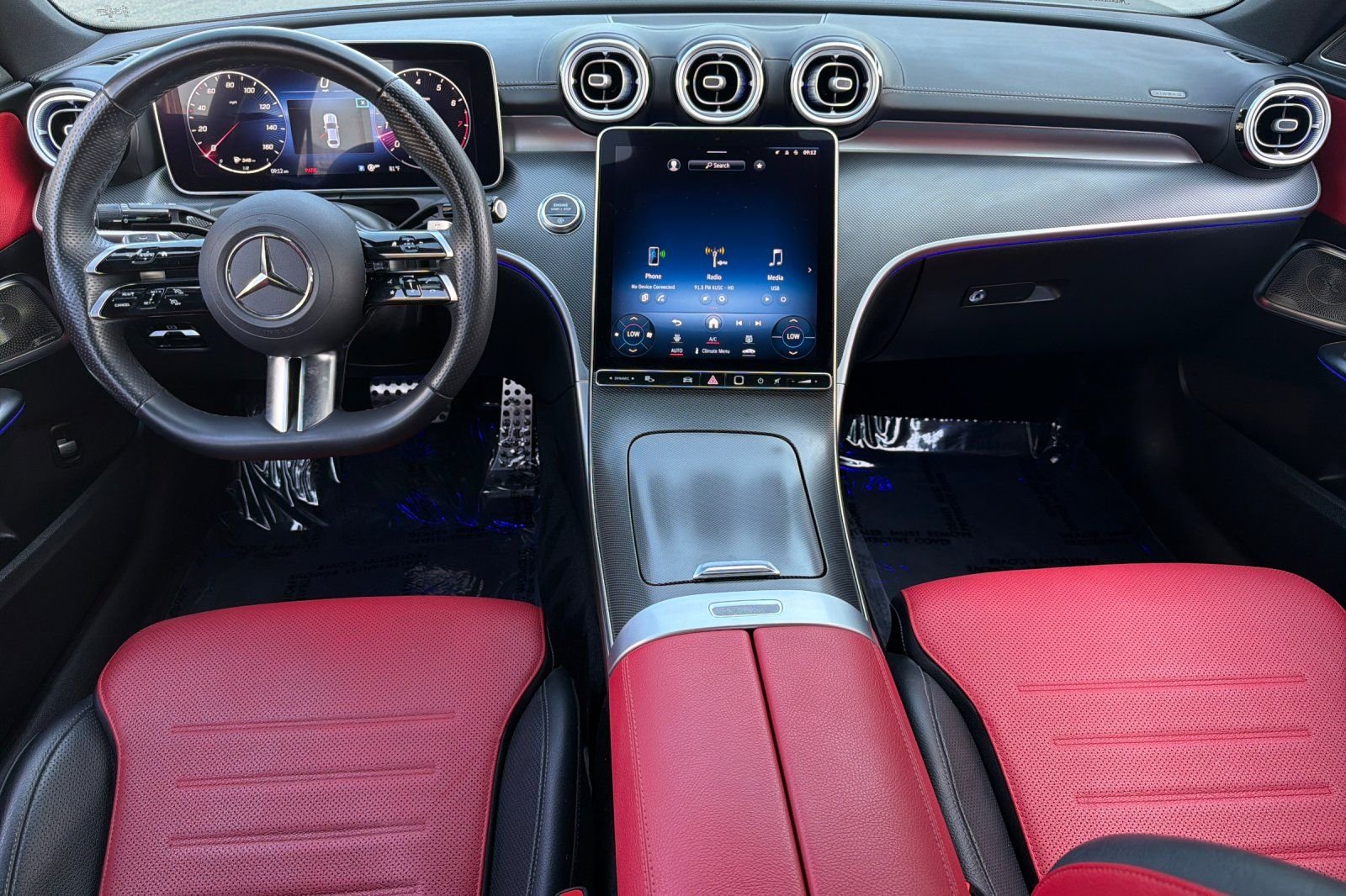 Certified Used 2023 Gray Mercedes-Benz C 300 image 2