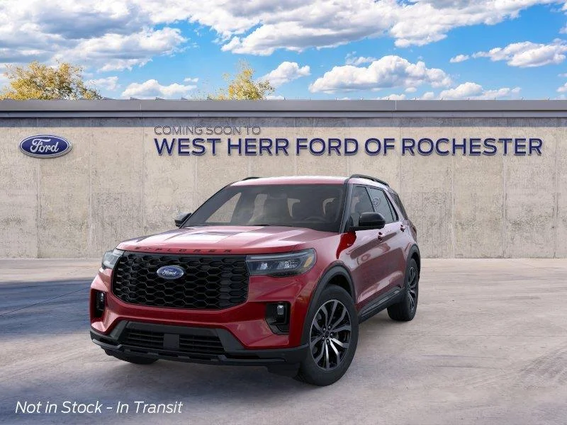 New 2026 Rapid Red Metallic Tinted Clearcoat Ford ST-Line image 3