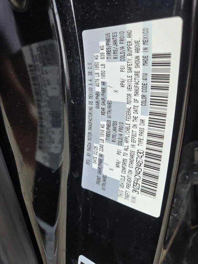 Used 2025 Jet Black Mica Mazda 2.5 S Preferred image 32
