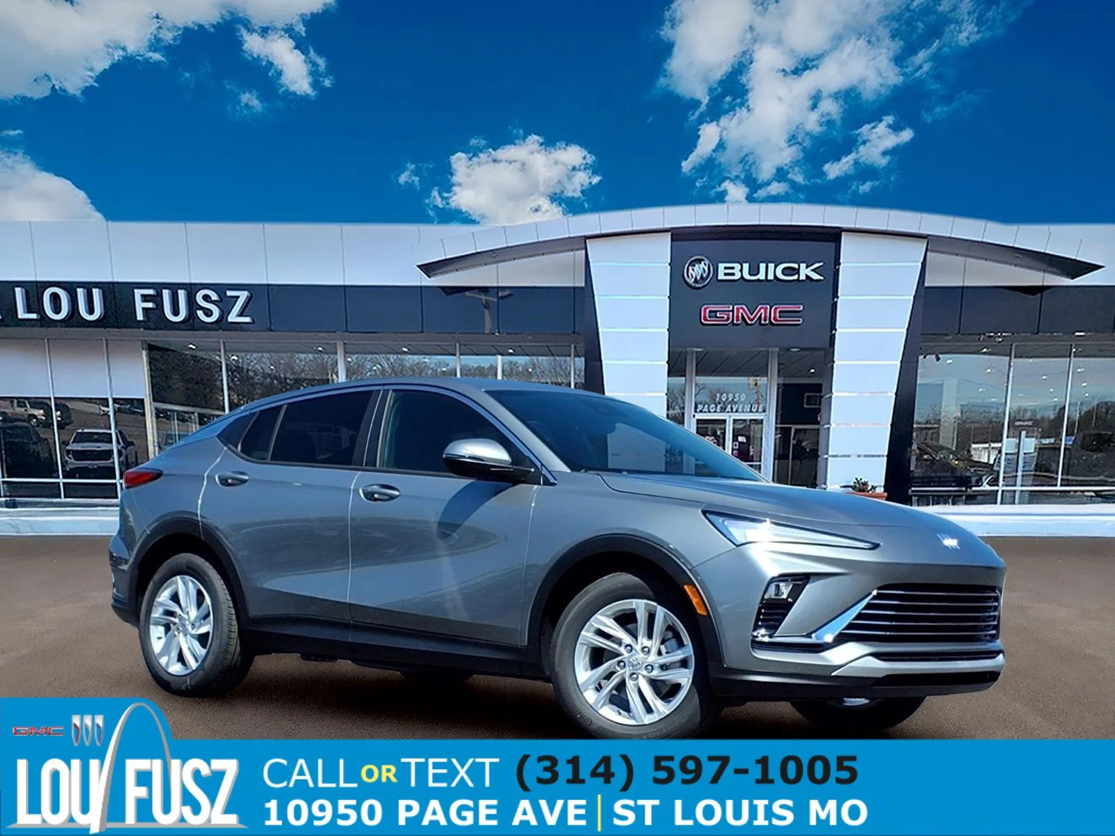 New 2026 Moonstone Gray Metallic Buick Preferred image 1