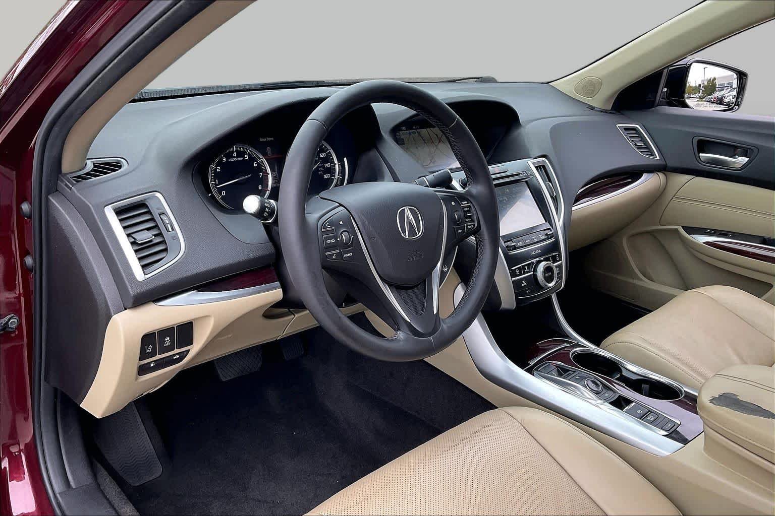 Used 2015 Basque Red Pearl II Acura V6 Tech image 17