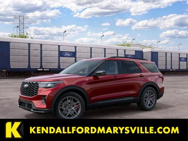 New 2027 Ruby Red Metallic Tinted Clearcoat Ford ST-Line image 1