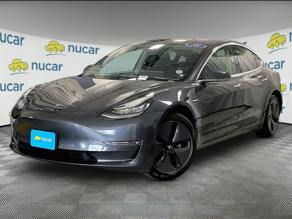 Used 2018 Gray Tesla Long Range image 3