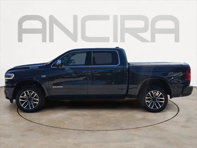 New 2026 Forged Blue Metallic Exterior Paint RAM Limited Longhorn image 7