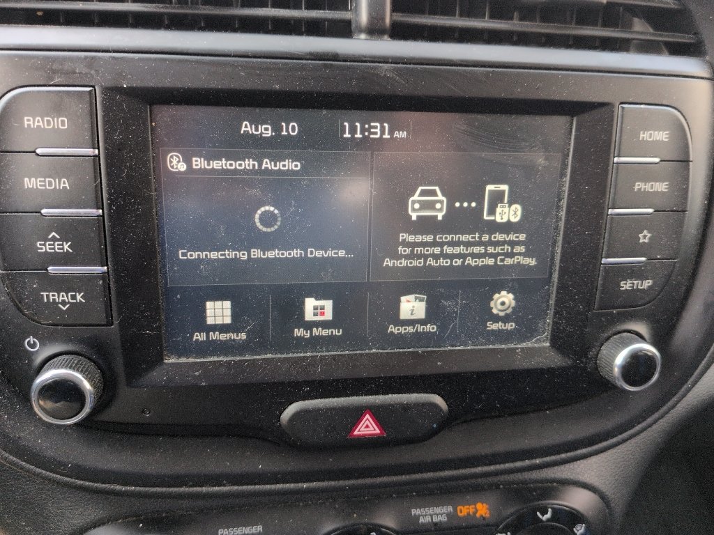 Used 2021 CHERRY BLACK Kia LX image 11