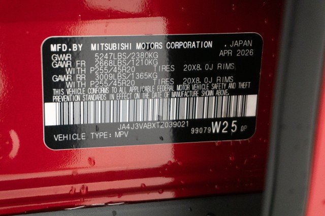 New 2026 Red Diamond Mitsubishi SE image 33