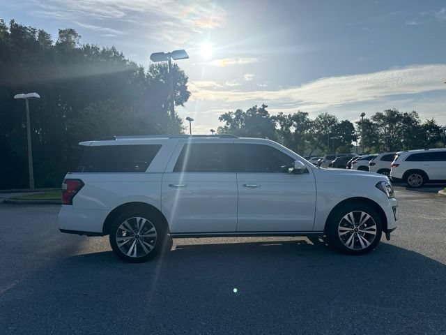 Used 2021 Star White Metallic Tri-Coat Ford Limited image 7