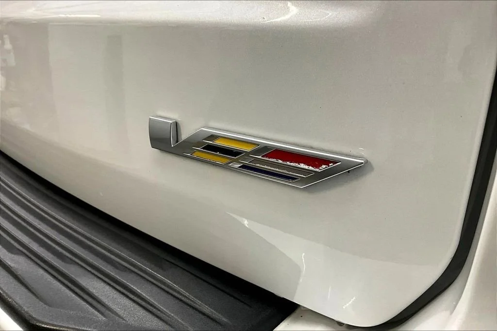 Certified Used 2023 Crystal White Tricoat Cadillac Escalade ESV-V image 24