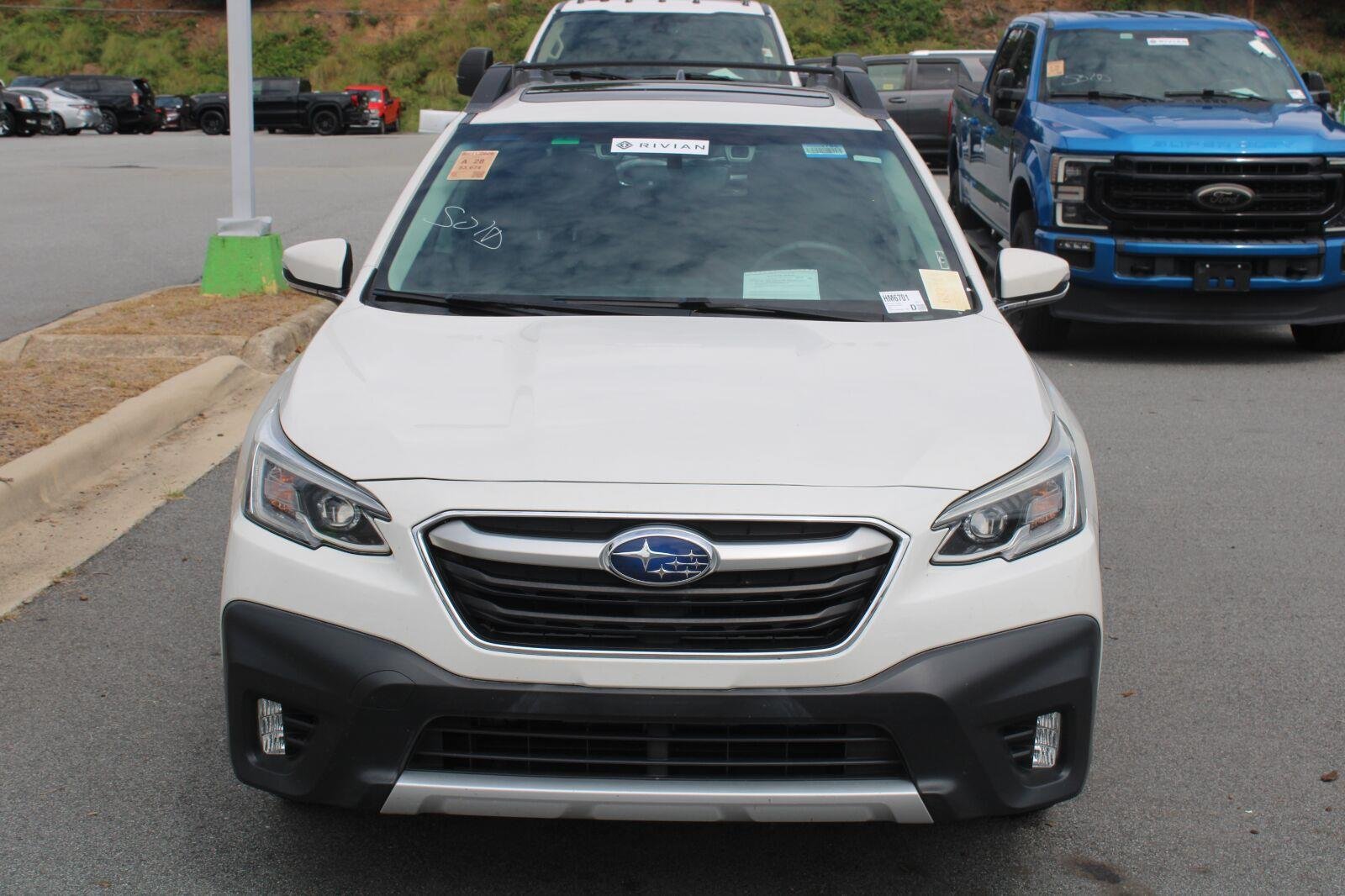 Used 2020 Crystal White Pearl Subaru Limited image 2