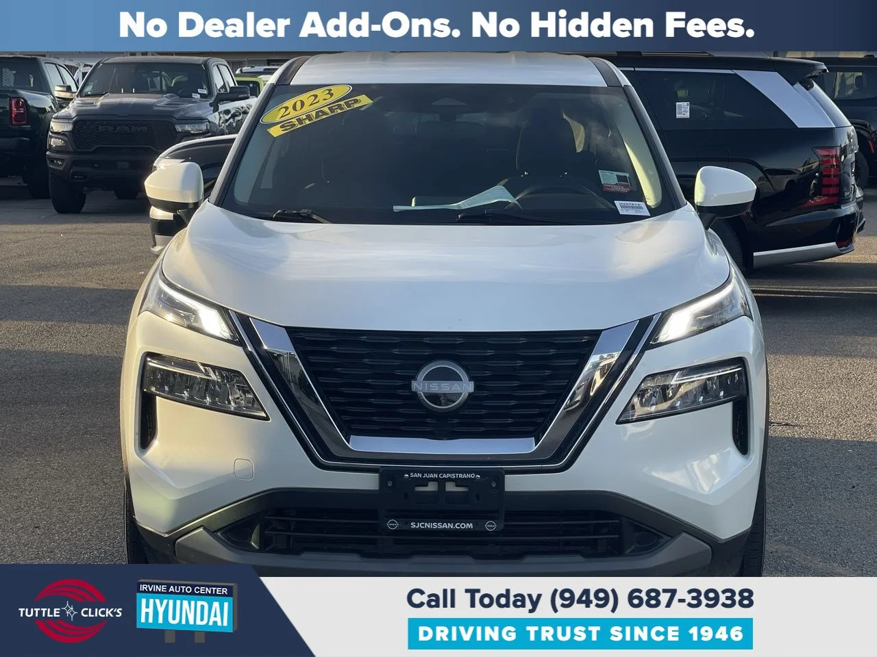 Used 2023 Pearl White Tricoat NISSAN SV image 11