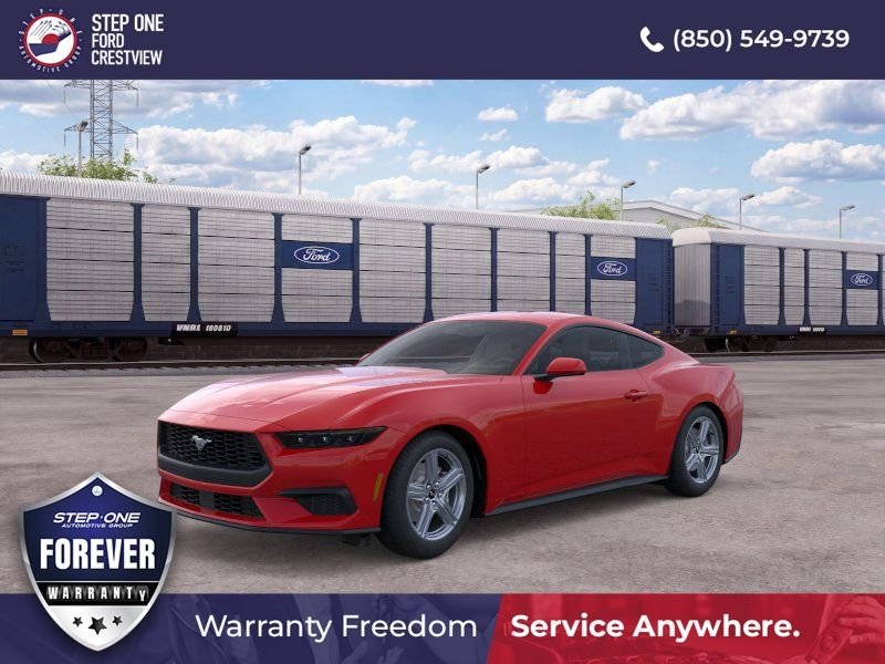 New 2026 Race Red Ford EcoBoost® Premium Fastback image 1