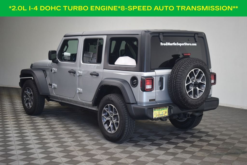 Used 2024 Silver Zynith Clearcoat Jeep Sport S image 6