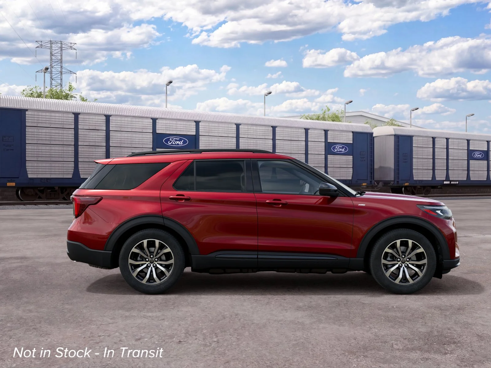 New 2027 Ruby Red Metallic Tinted Clearcoat Ford ST-Line image 5
