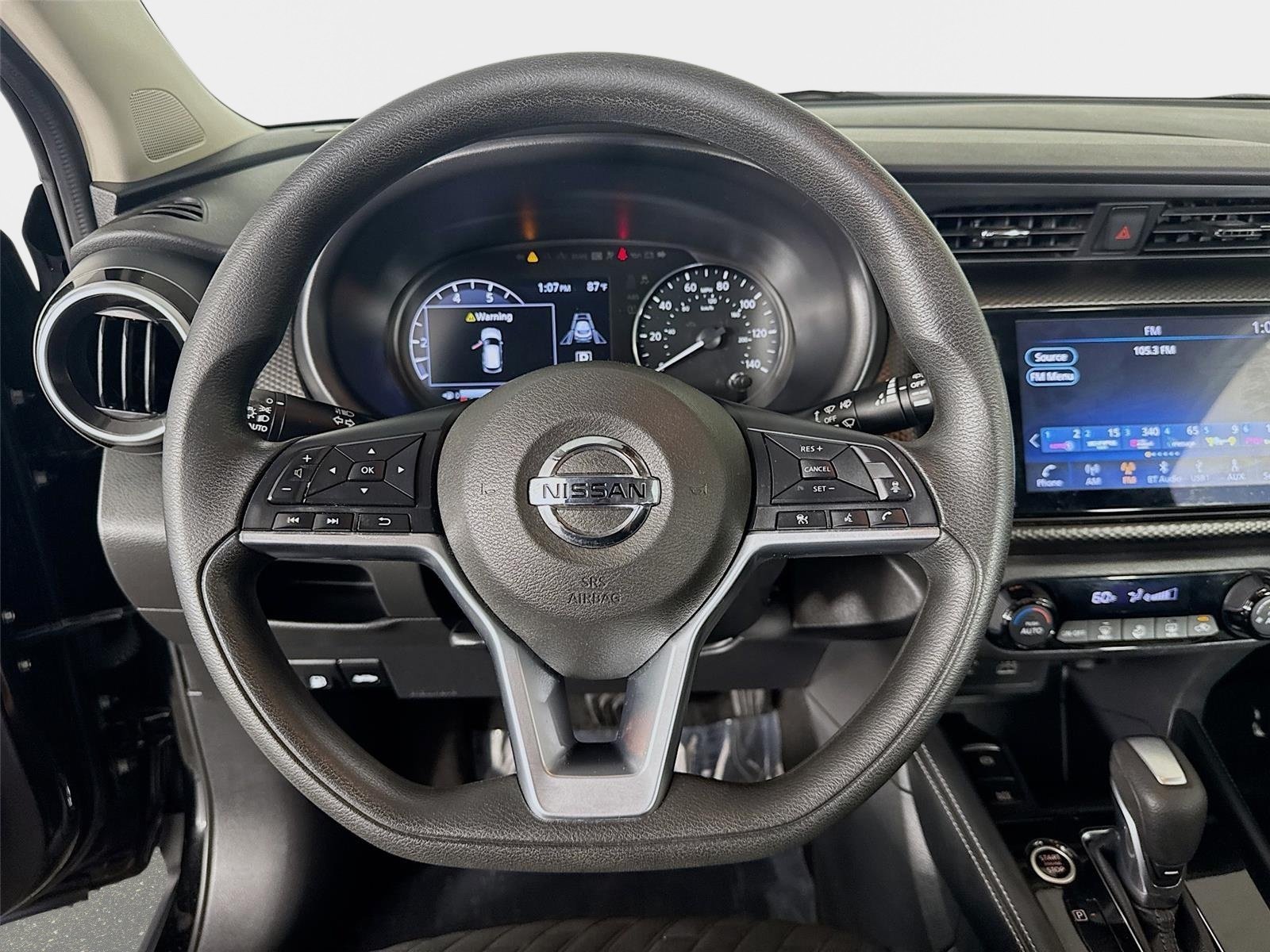 Used 2021 Super Black Nissan SV image 12