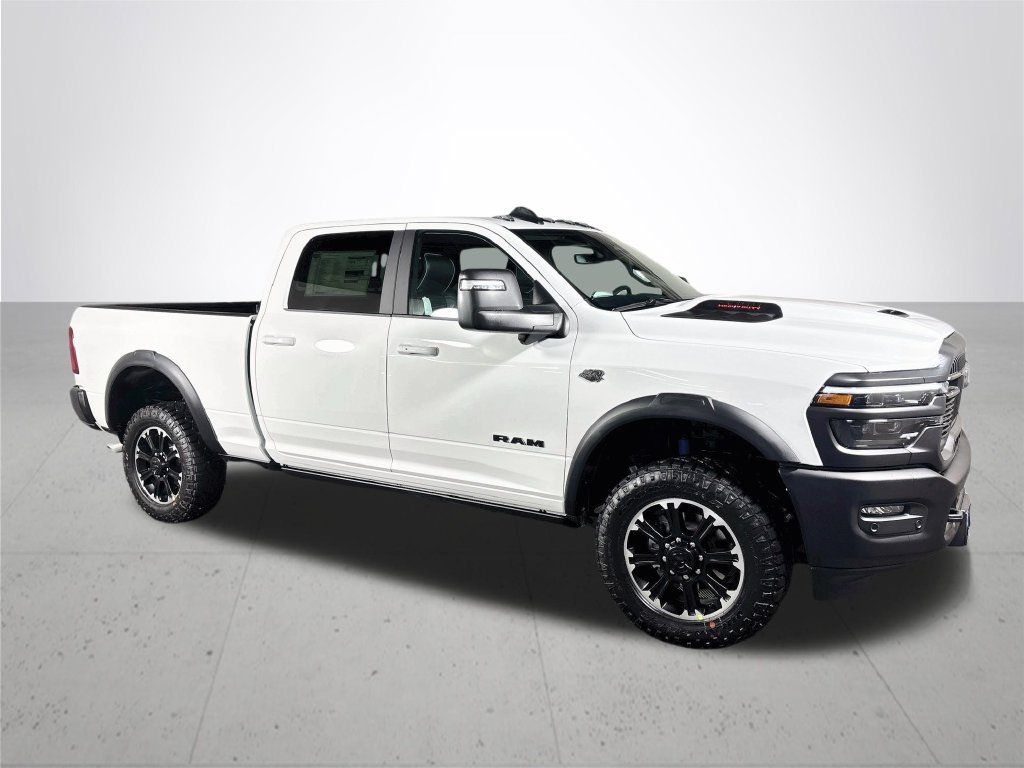 New 2027 Bright White Clear-Coat Paint RAM REBEL image 4