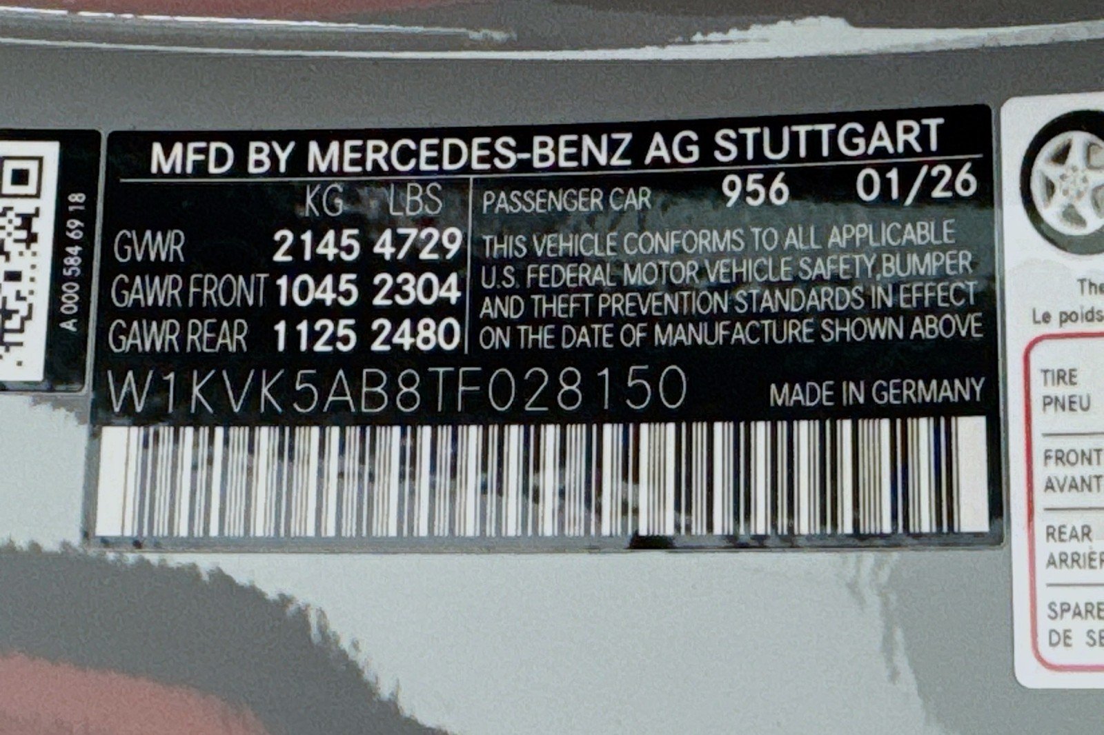 New 2026 MANUFAKTUR Alpine Grey Mercedes-Benz AMG® SL 43 Roadster image 25