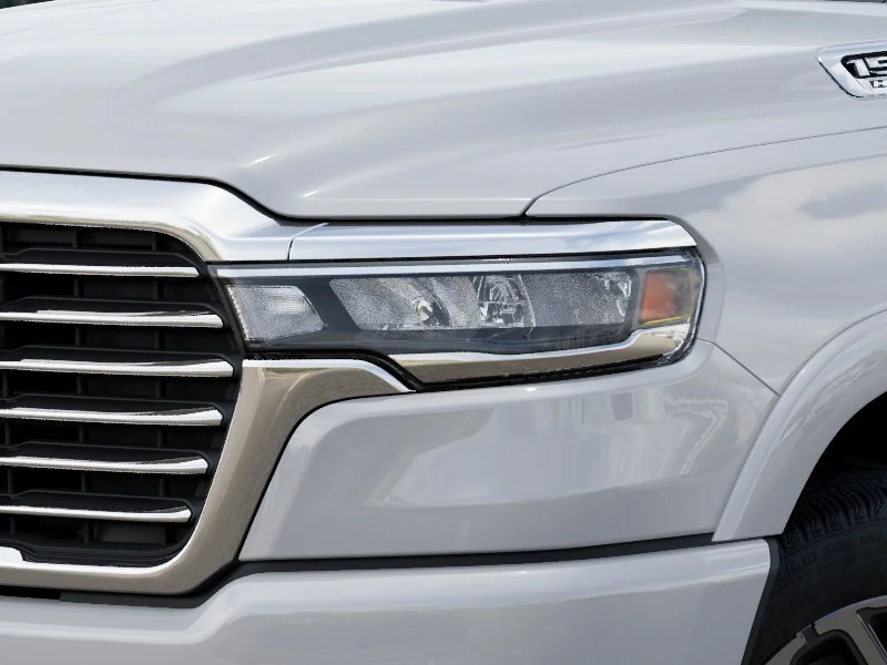 New 2026 Bright White Clear-Coat Exterior Paint RAM Laramie image 37
