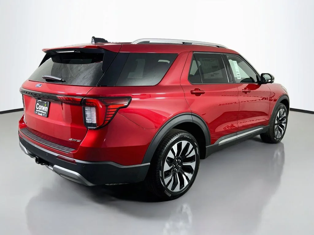 New 2026 Rapid Red Metallic Tinted Clearcoat Ford Platinum image 15