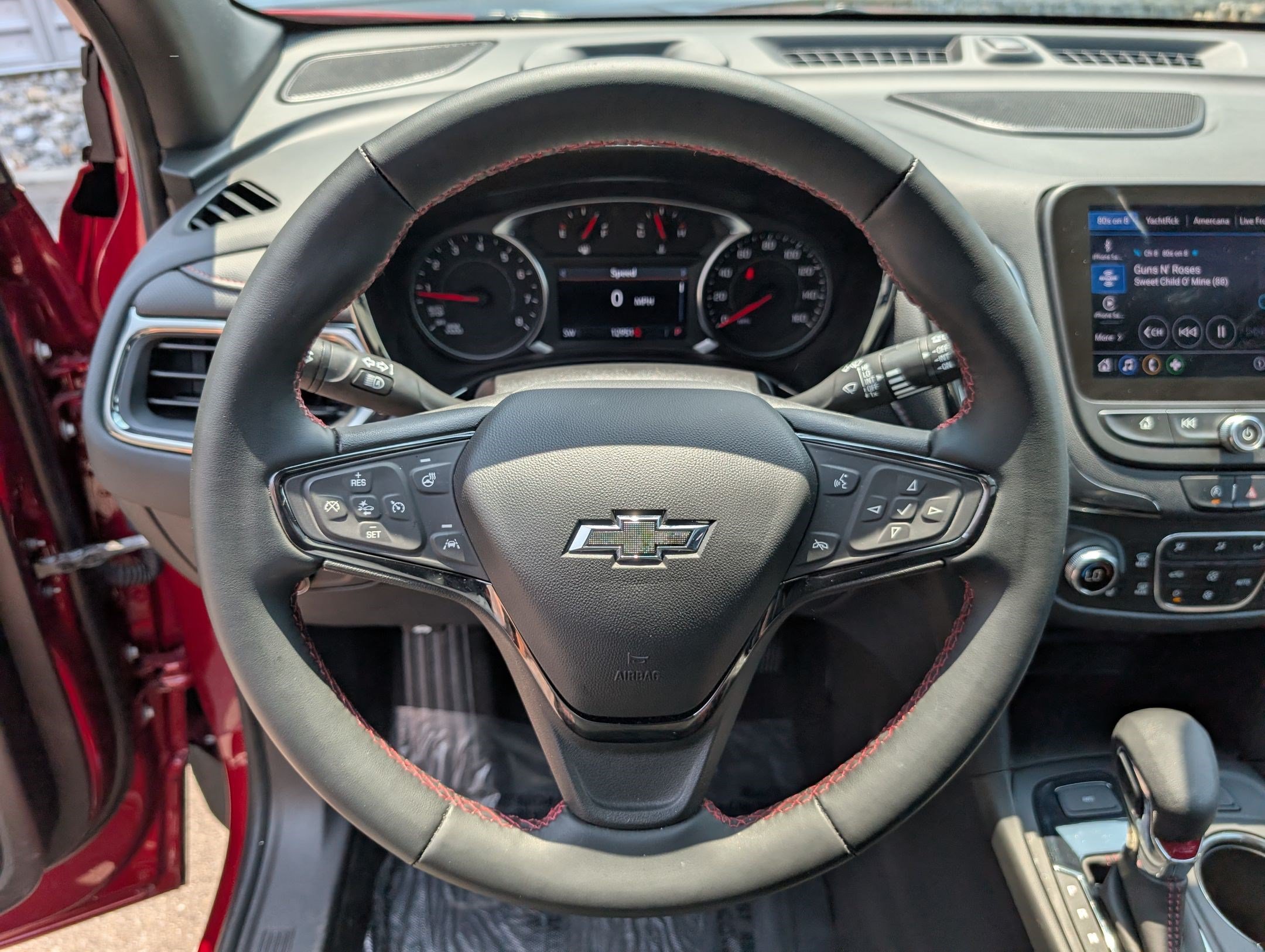 Used 2024 Radiant Red Tintcoat Chevrolet RS image 17