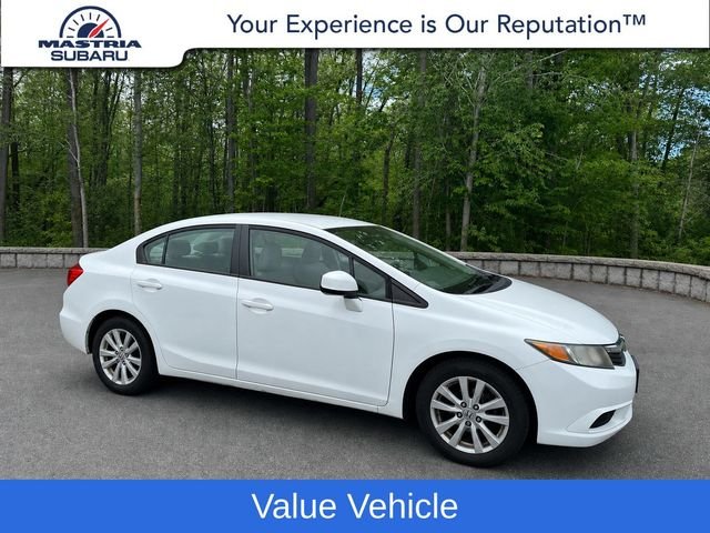 Used 2012 Taffeta White Honda EX-L image 1