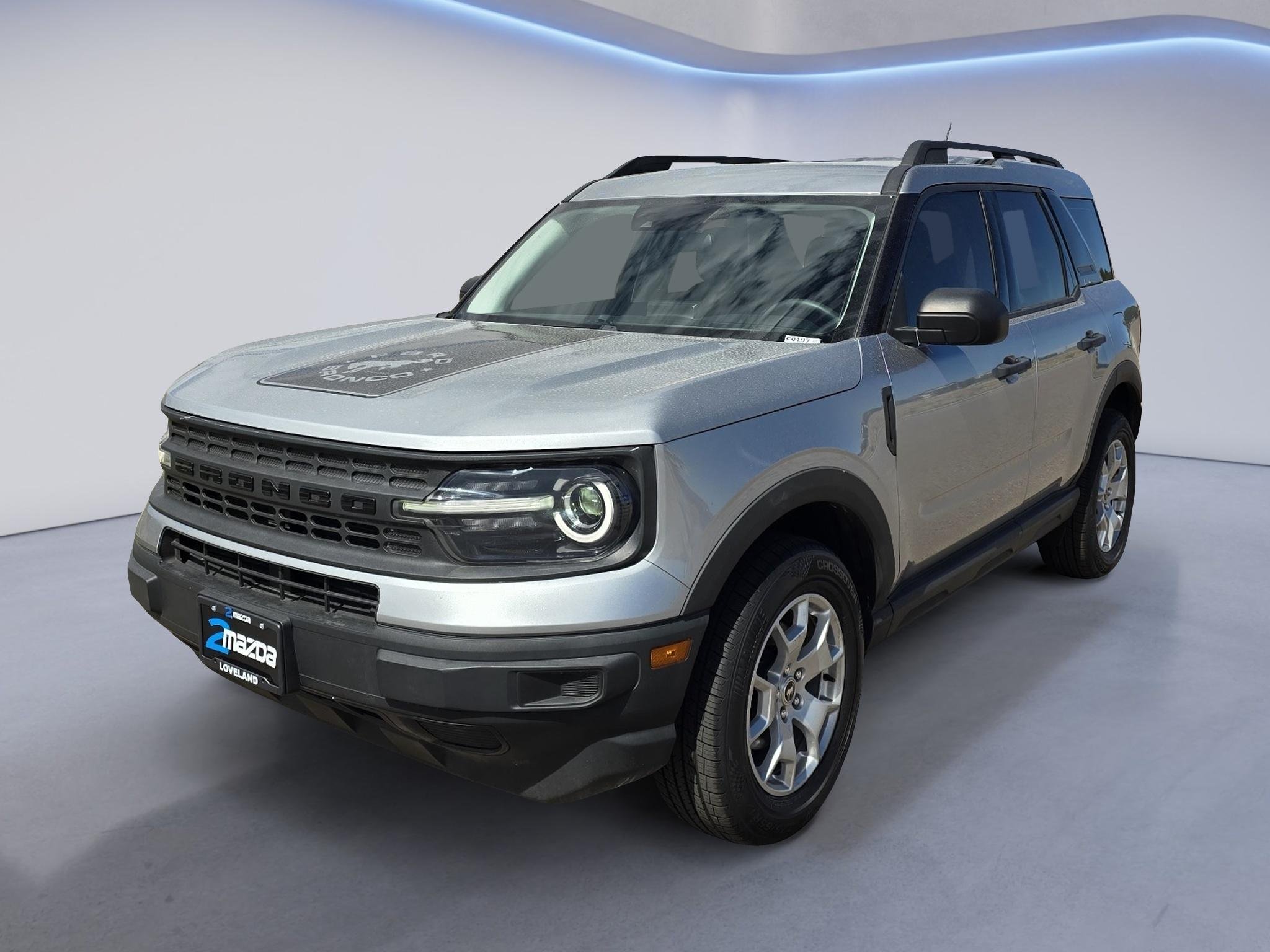 Used 2022 Iconic Silver Metallic Ford Base image 1