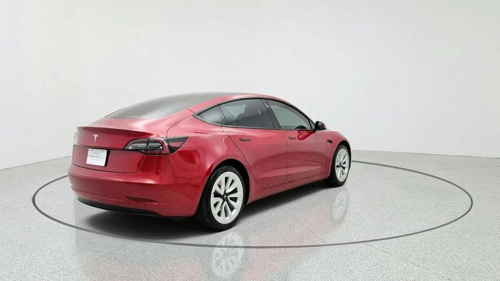 Used 2023 Red Multi-Coat Tesla RWD w/ 19